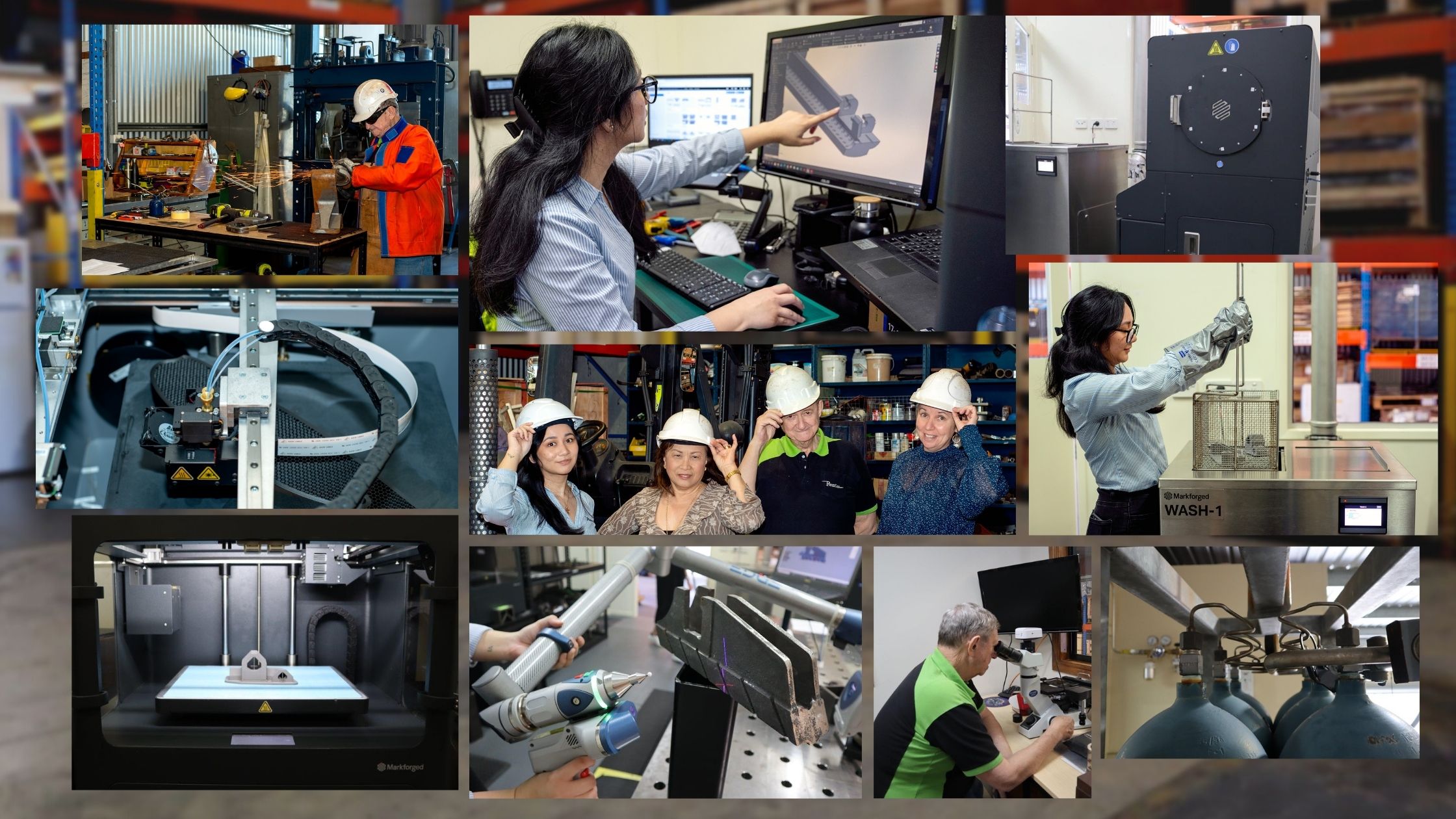 3D Printing Brisbane - Collage